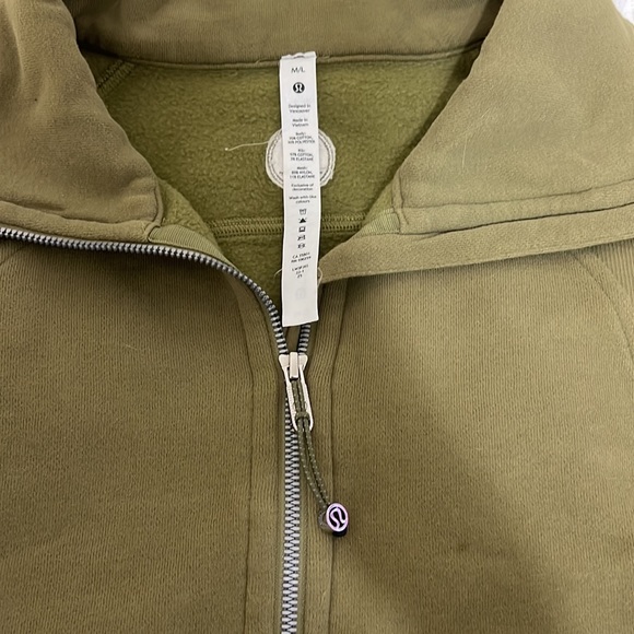 Lululemon oversized scuba half zip - Picture 2 of 3